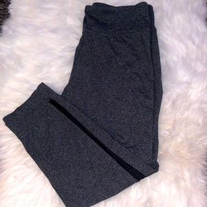 Victoria Sport Charcoal Grey Leggings with Mesh up the side